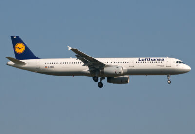 Lufthansa A321 D-AIRO FRA 240409