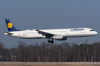 Lufthansa A321 D-AIRR FRA 180218