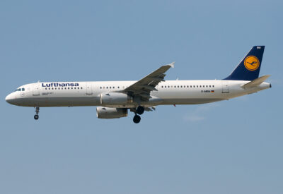 Lufthansa A321 D-AIRW FRA 040709