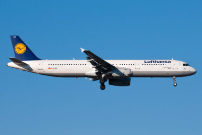 Lufthansa A321 D-AISH FRA 060117