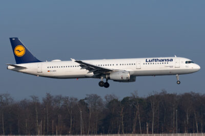 Lufthansa A321 D-AISH FRA 180218