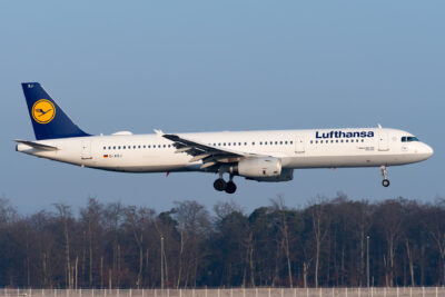 Lufthansa A321 D-AISJ FRA 180218