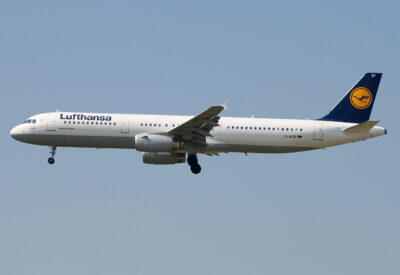 Lufthansa A321 D-AISP FRA 040709