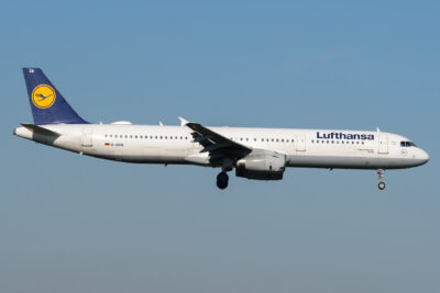 Lufthansa A321 D-AISW FRA 080223