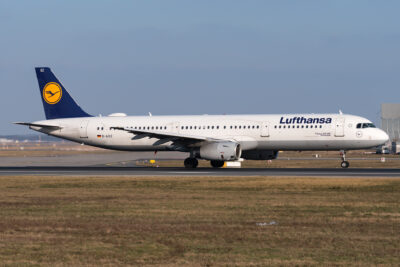 Lufthansa A321 D-AISZ FRA 180218