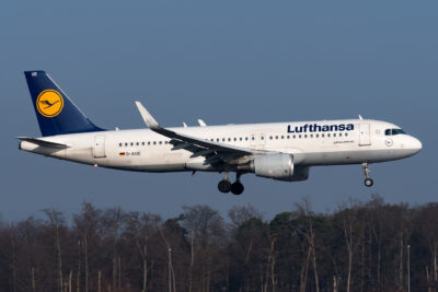 Lufthansa A32A D-AIUE FRA 180218