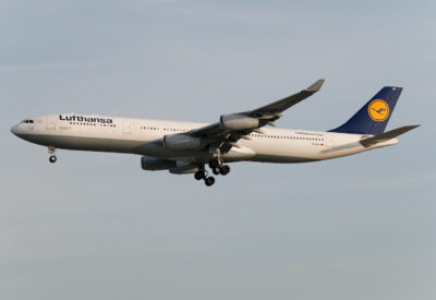 Lufthansa A343 D-AIFF FRA 020410