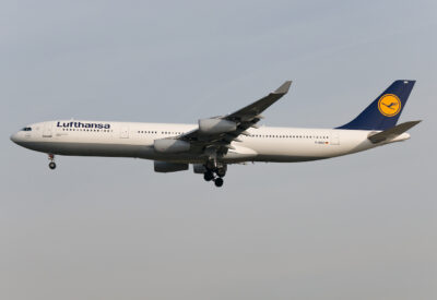 Lufthansa A343 D-AIGH FRA 020410