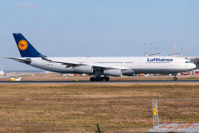 Lufthansa A343 D-AIGM FRA 180218