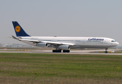 Lufthansa A343 D-AIGN FRA 220411