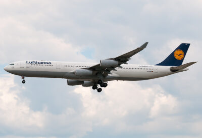 Lufthansa A343 D-AIGP FRA 280512