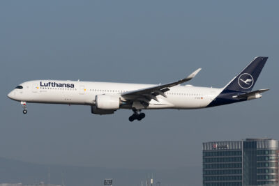 Lufthansa A359 D-AIXO FRA 240221