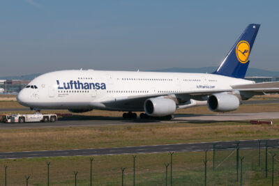 Lufthansa A380 D-AIMC FRA 190714