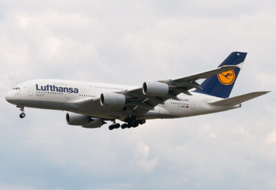 Lufthansa A380 D-AIME FRA 280512