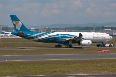 OmanAir A333 A4O-DD FRA 080613