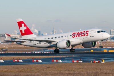Swiss CS100 HB-JBB FRA 060117