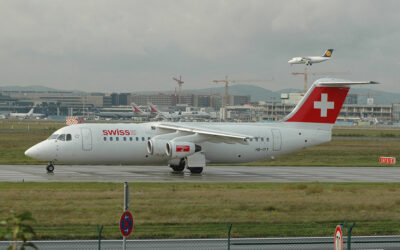 Swiss RJ100 HB-IYY FRA 041106