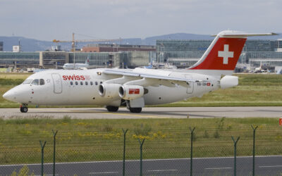 Swiss RJ85 HB-IXH FRA 160607