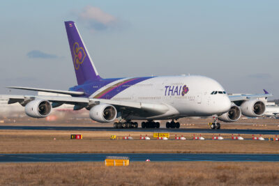 Thai A380 HS-TUB FRA 060117