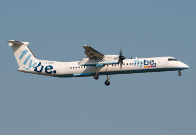 flybe Dash8-Q400 G-ECOG FRA 220411