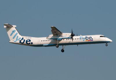 flybe Dash8-Q400 G-ECOH FRA 220411