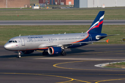 Aeroflot A320 VQ-BCN BRU 210319