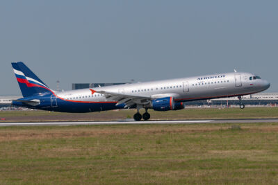 Aeroflot A321 VP-BTG MXP 120617