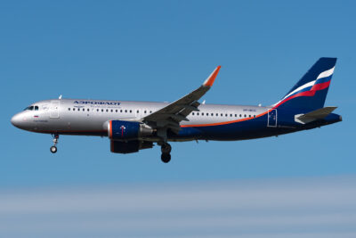 Aeroflot A32A VP-BCE DUS 300918