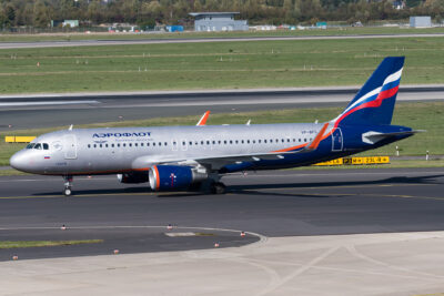 Aeroflot A32A VP-BFG DUS 290918