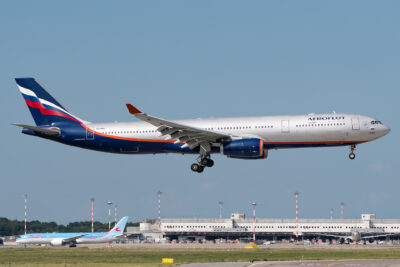 Aeroflot A333 VQ-BPK MXP 300821