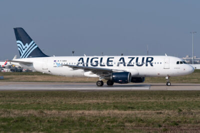 AigleAzur A320 F-HBIS ORY 240218