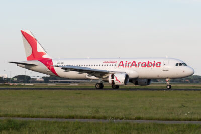 AirArabiaMaroc A320 CN-NMI AMS 300720