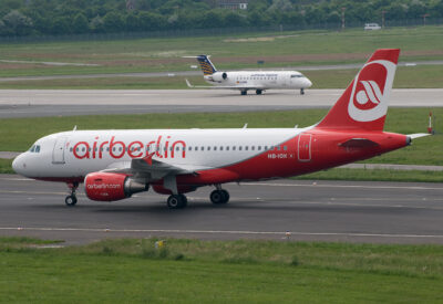 AirBerlin A319 HB-IOX DUS 140509