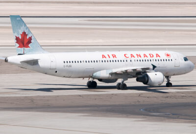 AirCanada A320 C-FLSS LAS 051009
