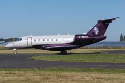 AirCharterScotland Legacy500 G-WLKR GHF 140622