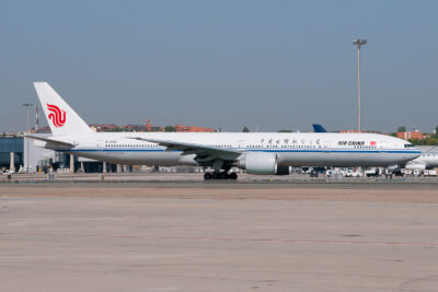 AirChina 77W B-2087 MAD 050916