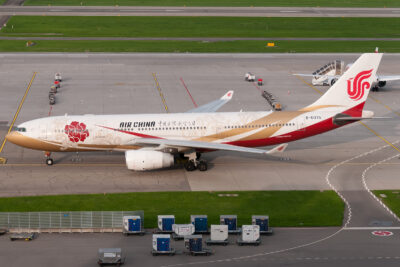 AirChina A332 B-6075 ZRH 200817