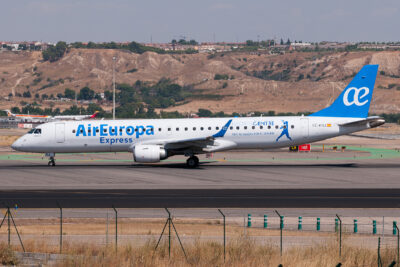 AirEuropaExpress E195 EC-KRJ MAD 030916