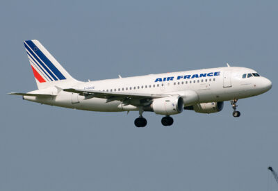 AirFrance A319 F-GRXE AMS 110509