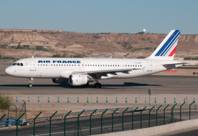 AirFrance A320 F-GJVG MAD 101011