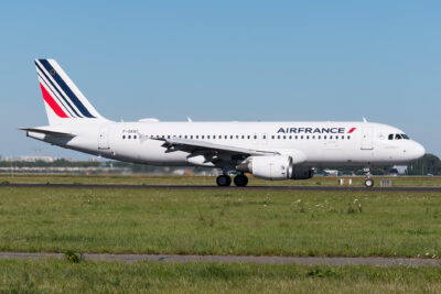AirFrance A320 F-GKXC AMS 310720