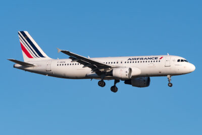 AirFrance A320 F-HEPD CDG 250218