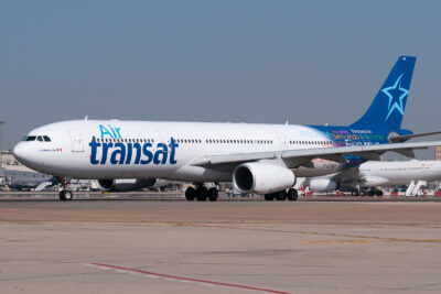 AirTransat A333 C-GTSD MAD 050916