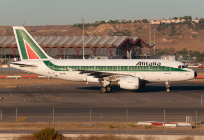 Alitalia A319 EI-IMJ MAD 101011
