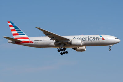 AmericanAirlines 772 N793AN ATH 100623