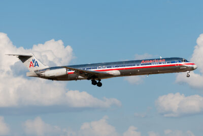 AmericanAirlines MD83 N595AA DFW 020914