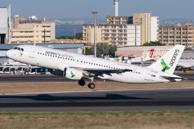 AzoresAirlines A320 CS-TKQ LIS 170618