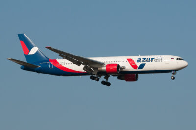 AzurAir 763 VQ-BUO AYT 120915