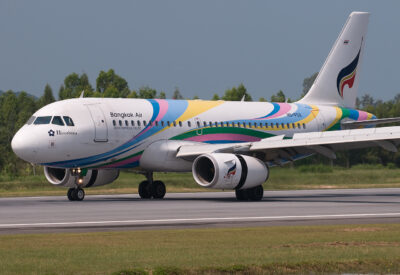 BangkokAir A319 HS-PGX USM 020111