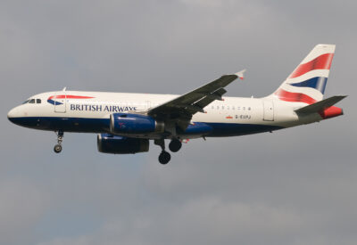 BritishAirways A319 G-EUPJ LHR 130908